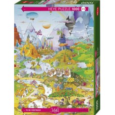 Puzzle By the Lake,Mordillo 1000 Heye