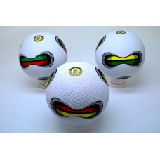 Fussball Gummi-Strasse weiss aufdruck Gr.5 Fussball Gummi-Strasse weiss aufdruck Gr.5