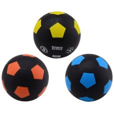 Fussball Gummi für die Straße Schwarz Größe 5