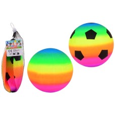 Ball Regenbogen Größe 3, 2 in Netz