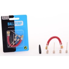 Ballnadel-Set 5 Stück m.Schlauch Blister