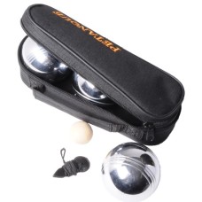Boules 3 Bälle,in schwa.Nylon Tasche 720 gr