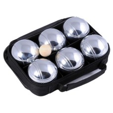 Boules 6 Bälle 3x2 Stahl Nylontasche720gr
* Lieferzeit unbekannt *