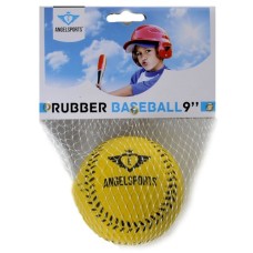 Baseball  PVC Cover gelb genäht im Netz.