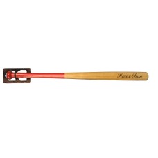 Baseballschläg.Holz 30 inch,75cm.Holz nat./rot