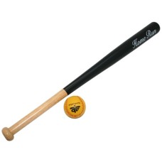 Baseballschlägerset nat/schw.28"+Ball Blist.