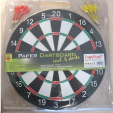 Dartbrett fluor 42,5 cm.dünn im Blister