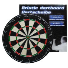 Dartscheibe Borsten staple-free