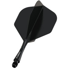 Darts Shaft n Flight Fusion Black Short Darts Shaft n Flight Fusion Black Short
