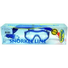 Tauch-SET SMART Blau Transp.SILICONE Shallow