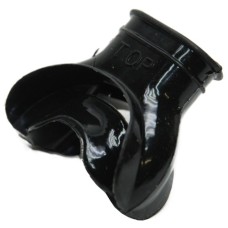 Duikautomaat Mondstuk Zwart Silicone :: Seac-Sub Duikautomaat Mondstuk Zwart Silicone :: Seac-Sub