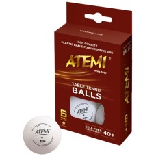 Tischtennisball ATEMI 1 Stern weiß/6St. Tischtennisball ATEMI 1 Stern weiß/6St.