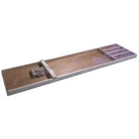Sjoelbrett Junior Holz 120 cm natur lackiert VE6 Sjoelbrett Junior Holz 120 cm natur lackiert VE6