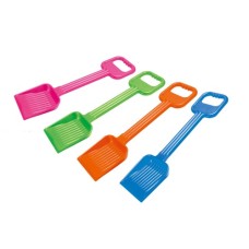 Schaufel Kunststoff mit Graten 4 kl. assorted