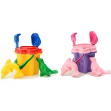 Eimerset mit Formen Sieb Rechen+Schaufel