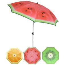 Parasol 180 cm. 3 Früchte Designs