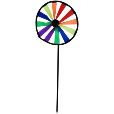 Windmolen enkel met houten stok 18 cm. Windmolen enkel met houten stok 18 cm.