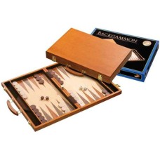 Backgammonkoffer1104 Holz intars.46x30cm