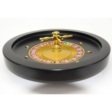 Roulette 36 cm.schwarz MDF.Holz/Metall