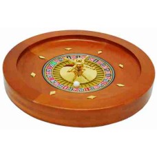 Roulette 36 cm. Mahagoni/Metall