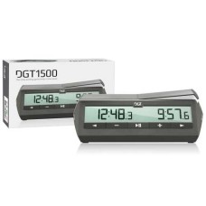 Shachuhr DGT 1500 digitaal schwarz