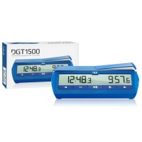 Shachuhr DGT 1500 digitaal Blau
