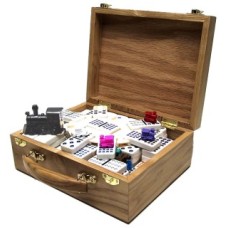 Domino Mexican-Train Doppelt 15 Holzkoffer
* Lieferzeit unbekannt *