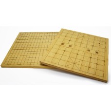 Xiang-Qi Chin.Schach + Go Brett 47x44,5cm.