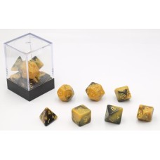 Würfel Schwarz/Gelb 7 set Brick Würfel Schwarz/Gelb 7 set Brick