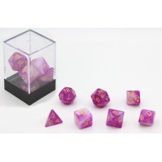Dobbelstenen Stardust Paars/Wit 7set
* Lieferzeit unbekannt *