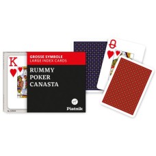 Poker Spielkarten Set OPTI doppel Piatnik