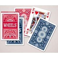 Spielkarten Wheels bridge Piatnik Leinen VE.12