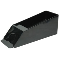 Black-Jack-Kartenschlitten Schwarz Kunststoff Black-Jack-Kartenschlitten Schwarz Kunststoff