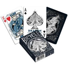 Pokerkarten Dragon Blau Bicycle USA