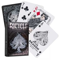 Pokerkarten Bicycle Dragon Black Deck