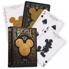 Pokerkarten Bicycle- Mickey Black/Gold
