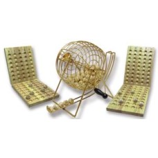 Bingospiel Metall 24 cm. Brett+75 Bälle Holz Bingospiel Metall 24 cm. Brett+75 Bälle Holz