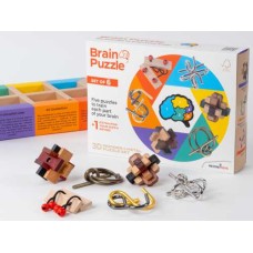 Gehirnpuzzle-Set mit 6 Stück, Recent Toys Gehirnpuzzle-Set mit 6 Stück, Recent Toys