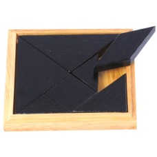 Tangram Holz St.natur13x13 cm.Kiste natur Tangram Holz St.natur13x13 cm.Kiste natur