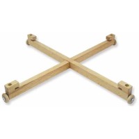 Drehkreuz Holz für Wörter-Brettspiel 40cm. Drehkreuz Holz für Wörter-Brettspiel 40cm.