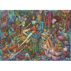Puzzle Homely Housemates 1000 Dreieck