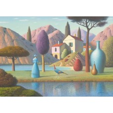 Puzzle Lady in Blue 1000 Heye 30043