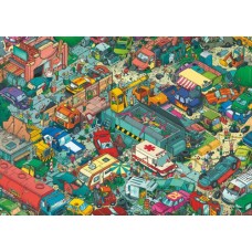 Puzzle Car Cemetery 1000 Dreieck Heye