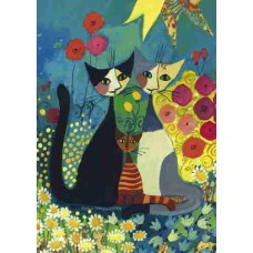 Puzzle Flowerbed.Wacht.1000 Heye 29616