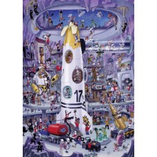 Puzzle Rocket Launch 1000 Tri.Heye 29790