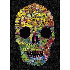 Puzzle Doodle Skull 1000 T.Heye 29850