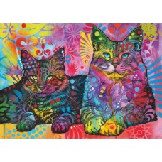 Puzzle Devoted 2 Cats 1000 T.Heye 29864