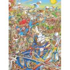 Puzzle History River1500 Tri.Heye 29890