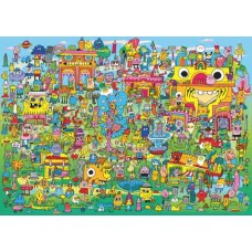 Puzzle Doodle Village 1000 Heye 29936