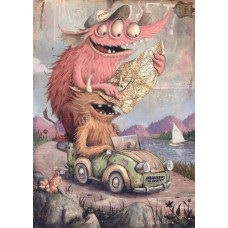 Puzzle Road Trippin' 2000 Heye 29938
